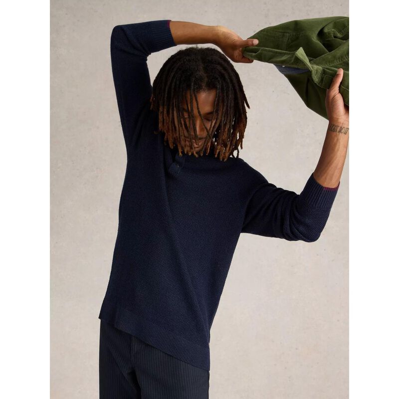 White Stuff Newport Merino Henley image number 3